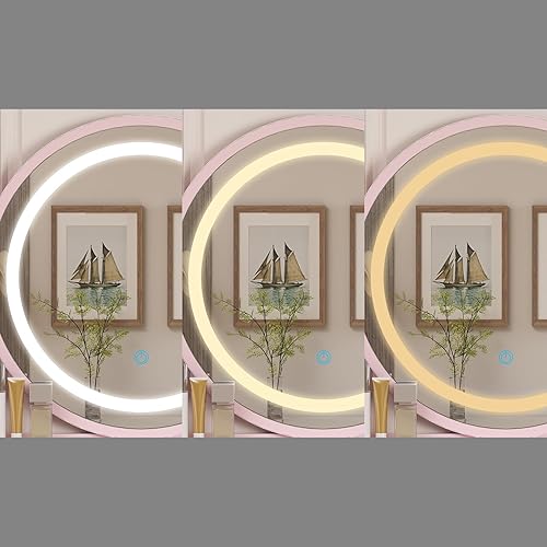 Miniatura 10 de AIEGLE Juego de escritorio de tocador con espejo, tocador de maquillaje con estantes ocultos y taburete acolchado, escritorio de tocador y taburete