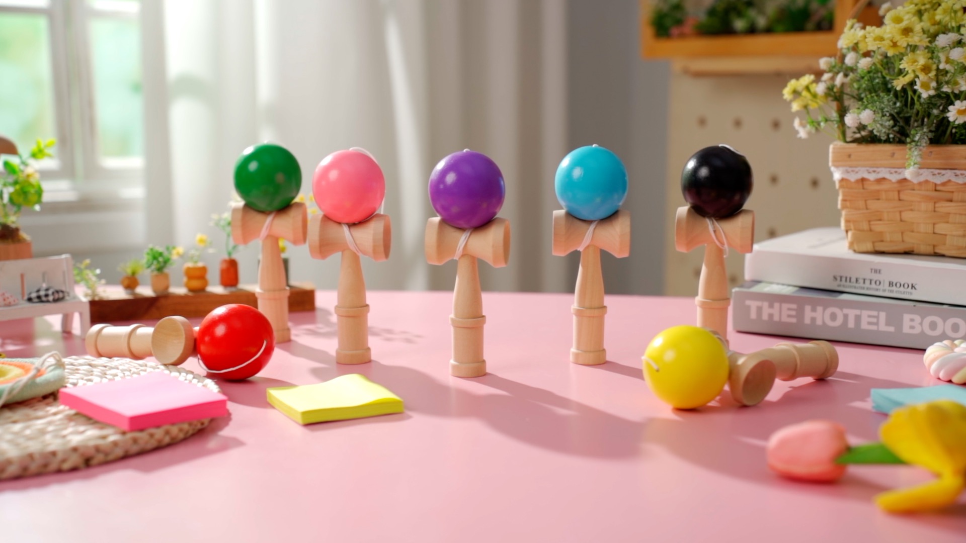 Kendama Toy, Kendama Wooden Kendama Toy Wooden Catch Ball Game