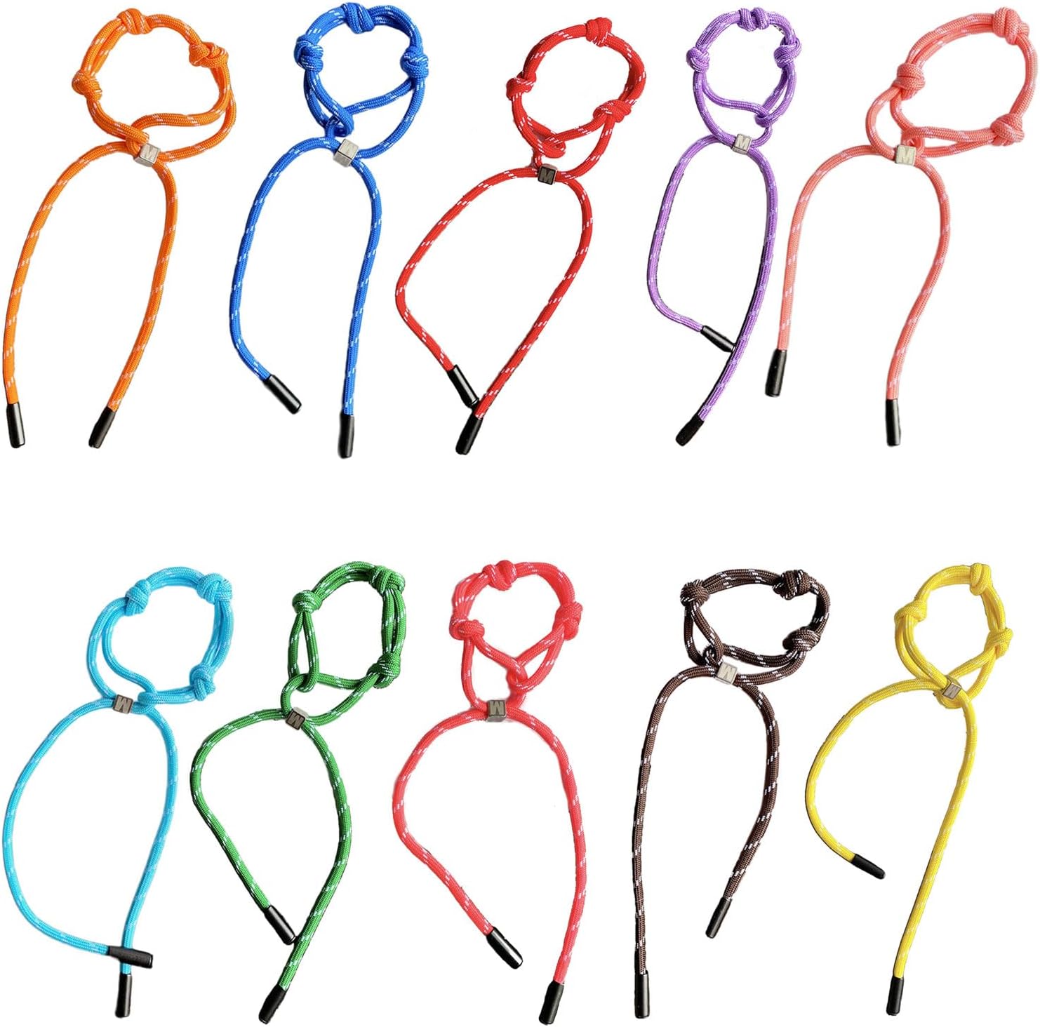 Relationship Bondings Couple Nylon Rope Braided Handchain Adjustable Handwoven Wristchain Unisex Jewelry Versatile Wrist Accessory