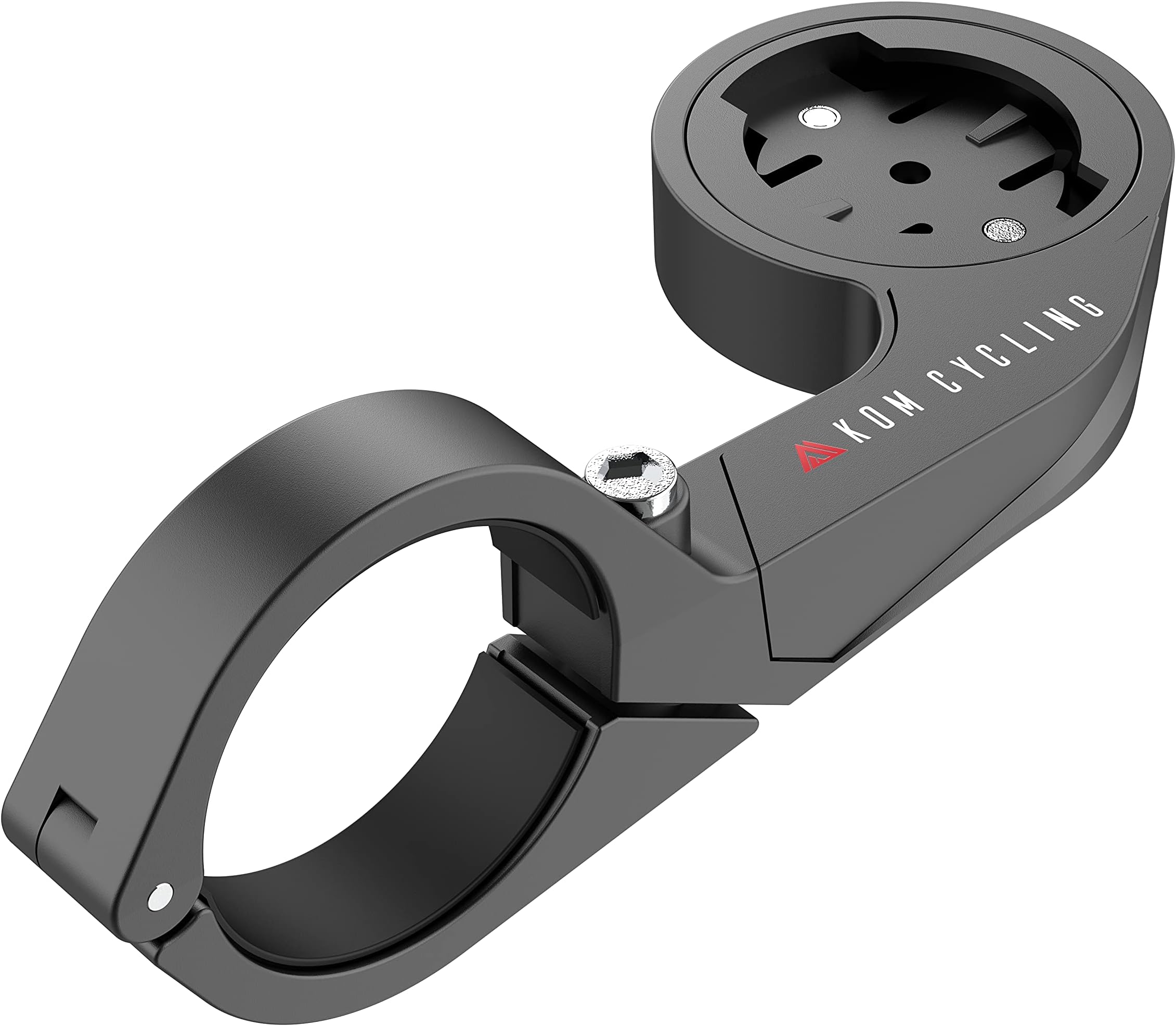 KOM Cycling Garmin Bike Mount with from Edge Mount Designed for Garmin Edge 540, Edge 840 and Other Models (Aero - Black)