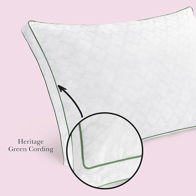 Almohada Fibra de Poliéster Standard/Queen Ajustable con Funda de Algodón miniatura 3