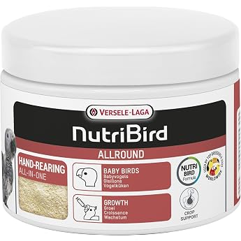 versele-laga - nutribird allround - hand-rearing food standard for young birds - all types - 250g