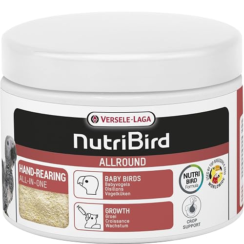 VERSELE-LAGA - NutriBird Allround - Alimento estándar para crías de pájaros criadas a Mano - Todo Tipo - 250g