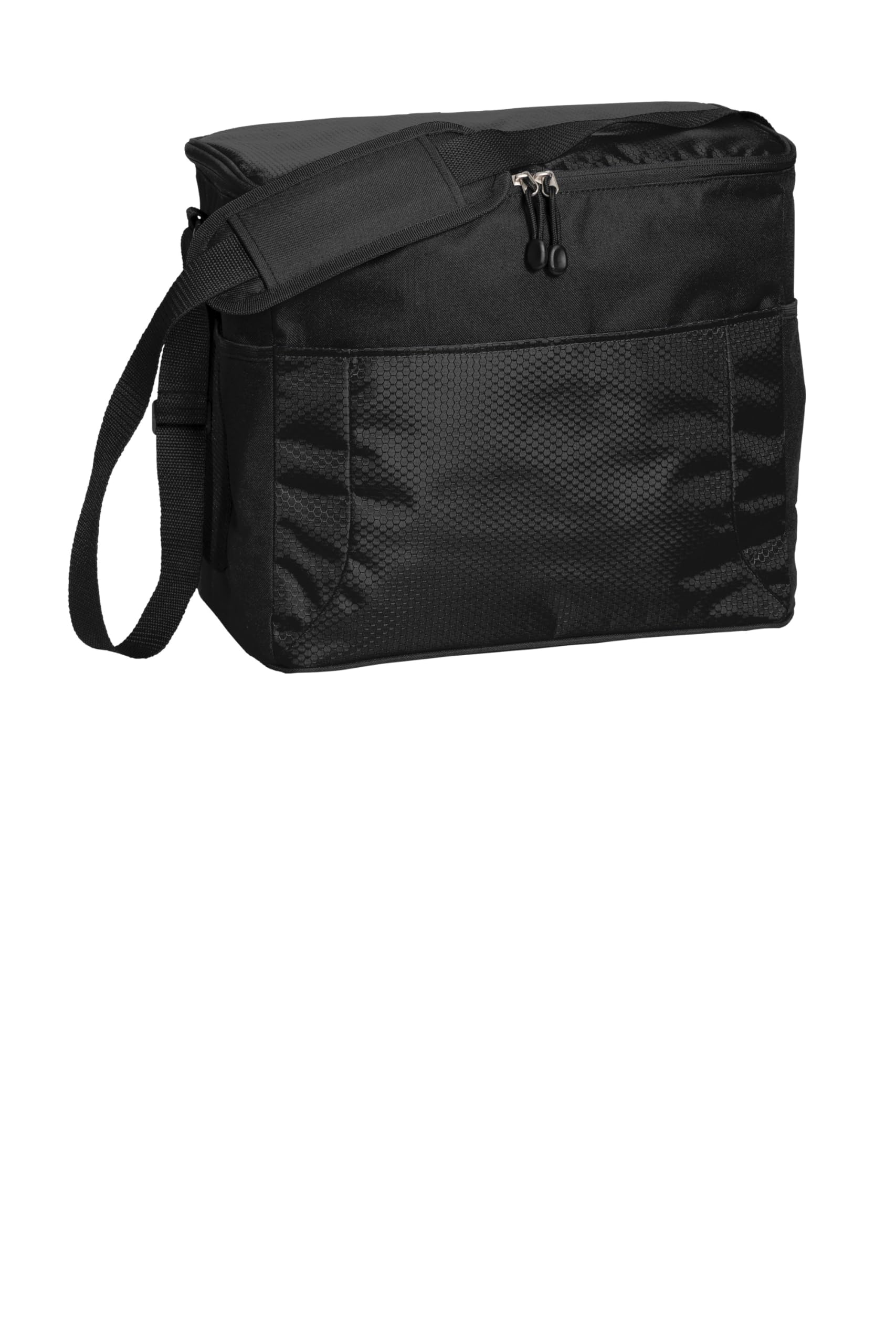 Port Authority 24-Can Cube Cooler. BG514, Black/ Black, OSFA