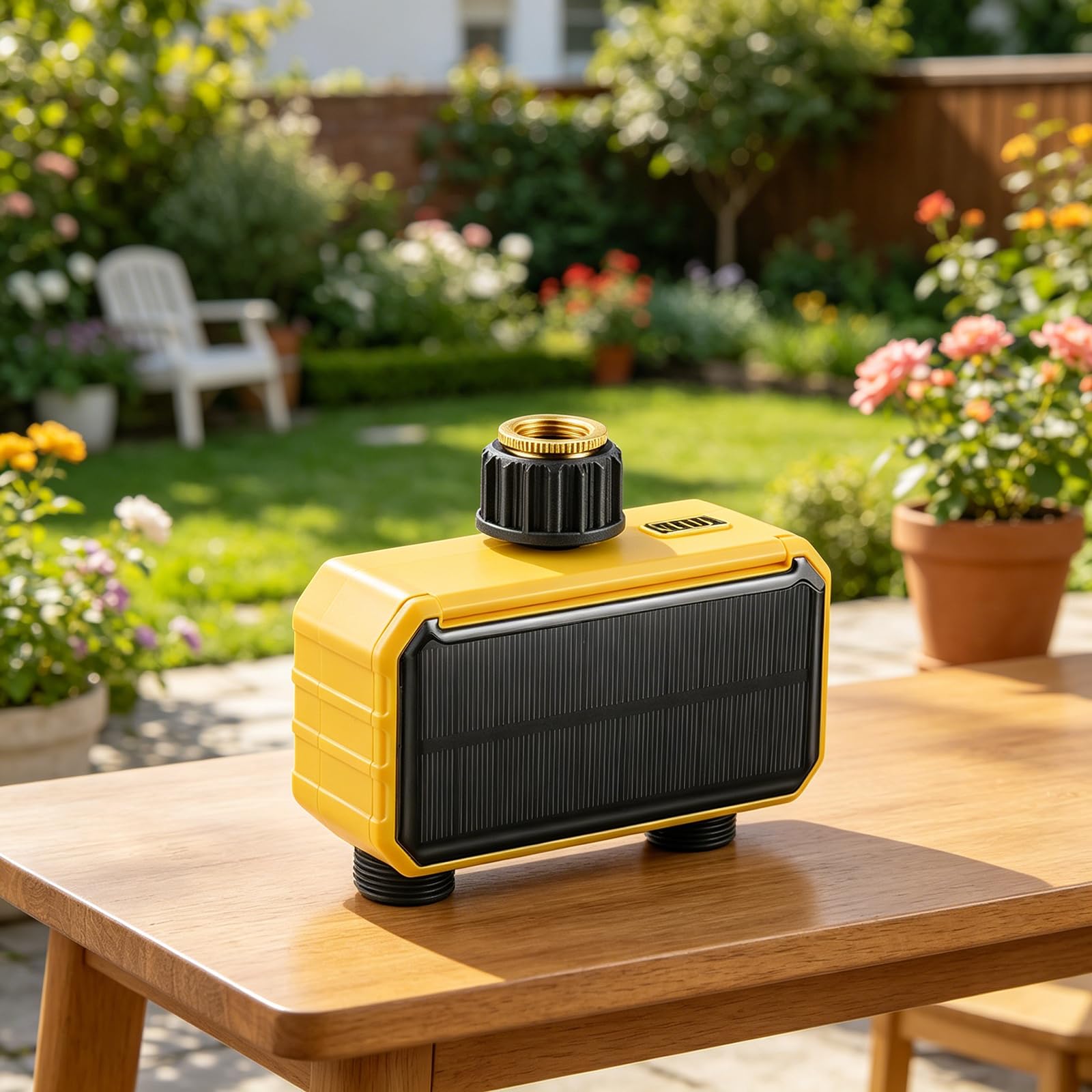 Dispositivo di irrigazione automatico per giardini con pianificazione esatta e robusto ABS Build Grass Irrigatore Timer