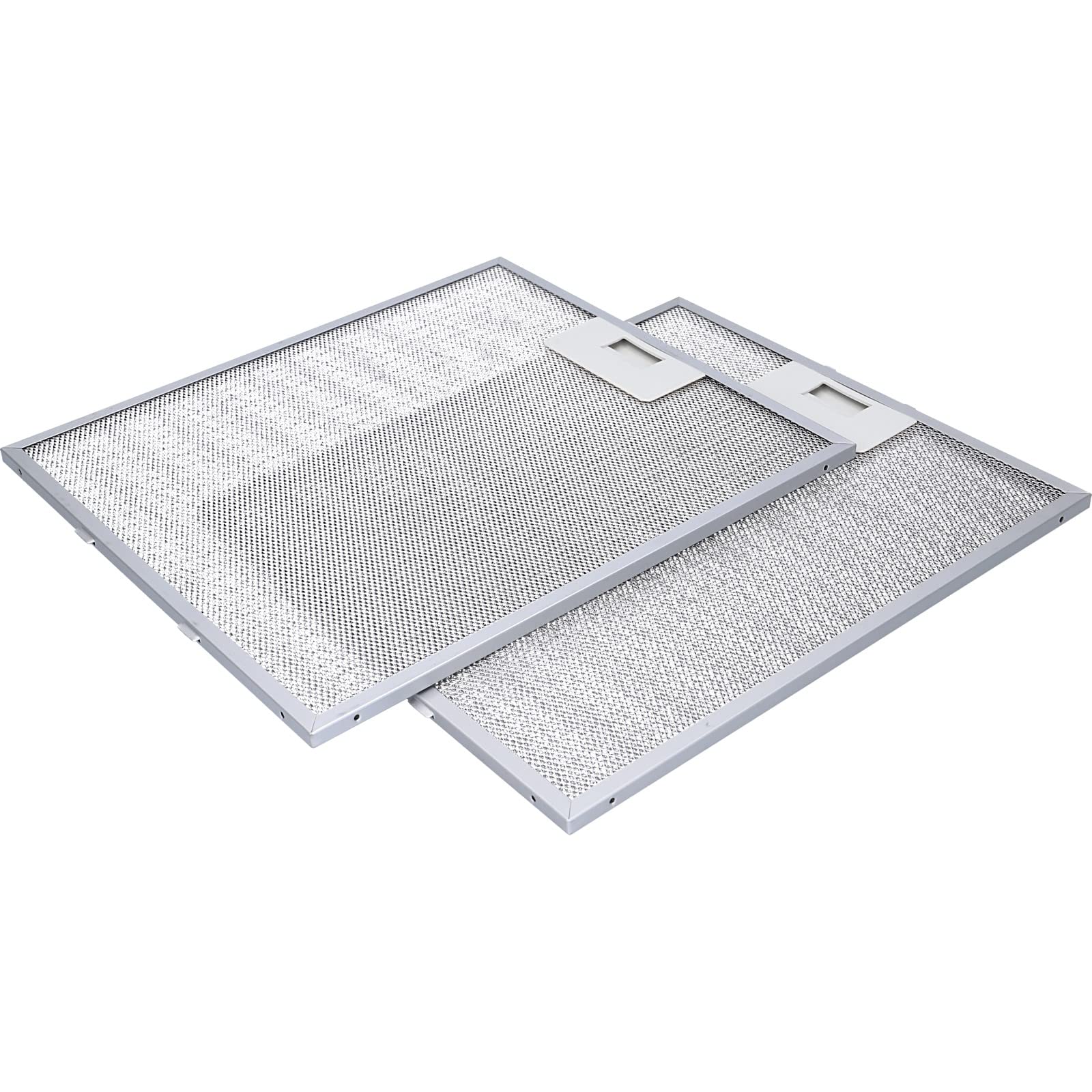LUTH Premium Profi Parts 2x Filtro de grasa metálico de Bauknecht 480122102168 Indesit C00314158 Campana extractora