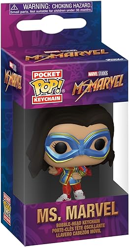 Vista 2 de Funko Pop! Llavero: Ms. Marvel - Ms. Marvel