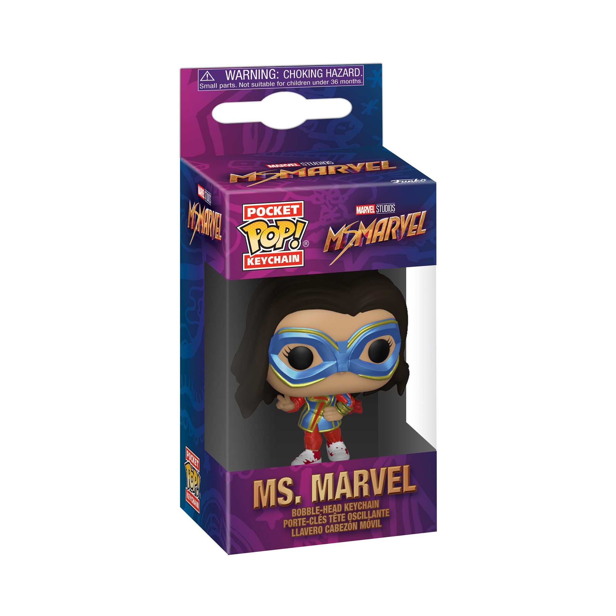 Funko Pop! Keychain: The Marvels - Photon - Mini Figura in Vinile