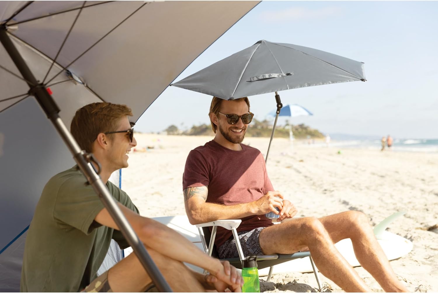 Sport-Brella Versa-Brella SPF 50+ Adjustable Umbrella with Universal Clamp
