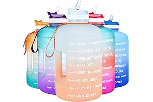 1 Gallon Water Bottle with Time Marker: The Ultimate Hydration Companion