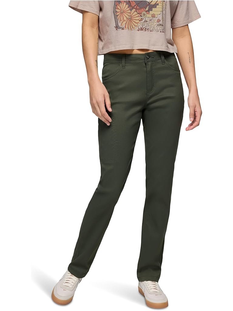 Green Prana Stretch Zion Halle Pants