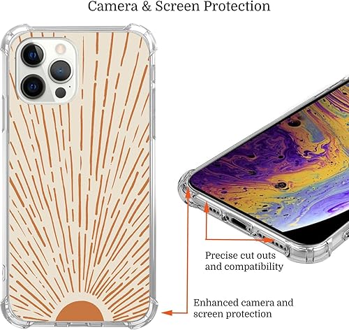 Miniatura 3 de Funda retro de los años 70, compatible con iPhone 14 Pro Max, funda bohemia vintage para niñas, niños, hombres y mujeres, funda de TPU a la moda