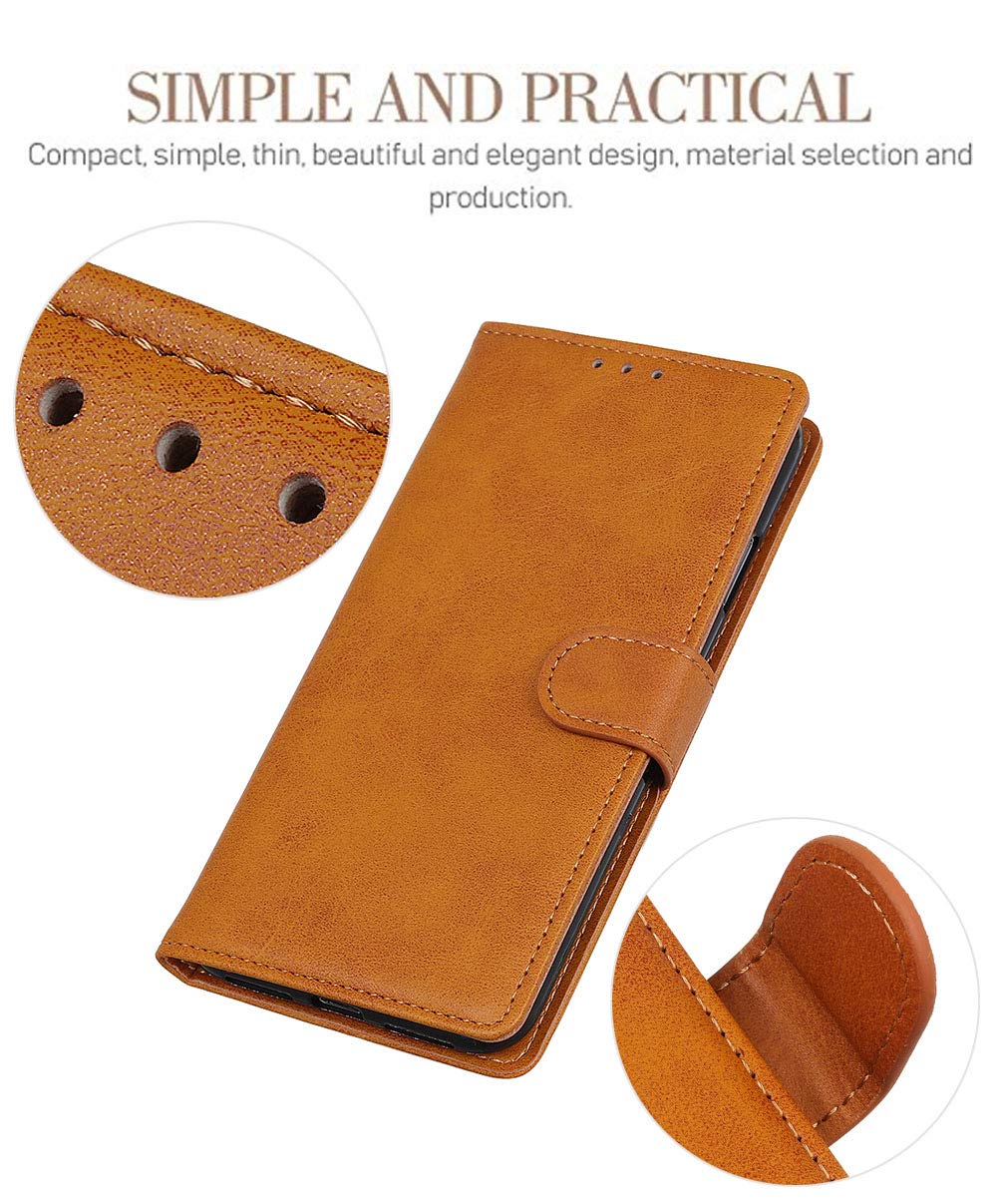 GOKEN Cover per Motorola Edge 50 Ultra, Custodia Folio in Pelle Flip Wallet Libro Case con Portafoglio, Premium PU/TPU Magnetica Cover con Supporto di Stand/Carte Slot -Nero