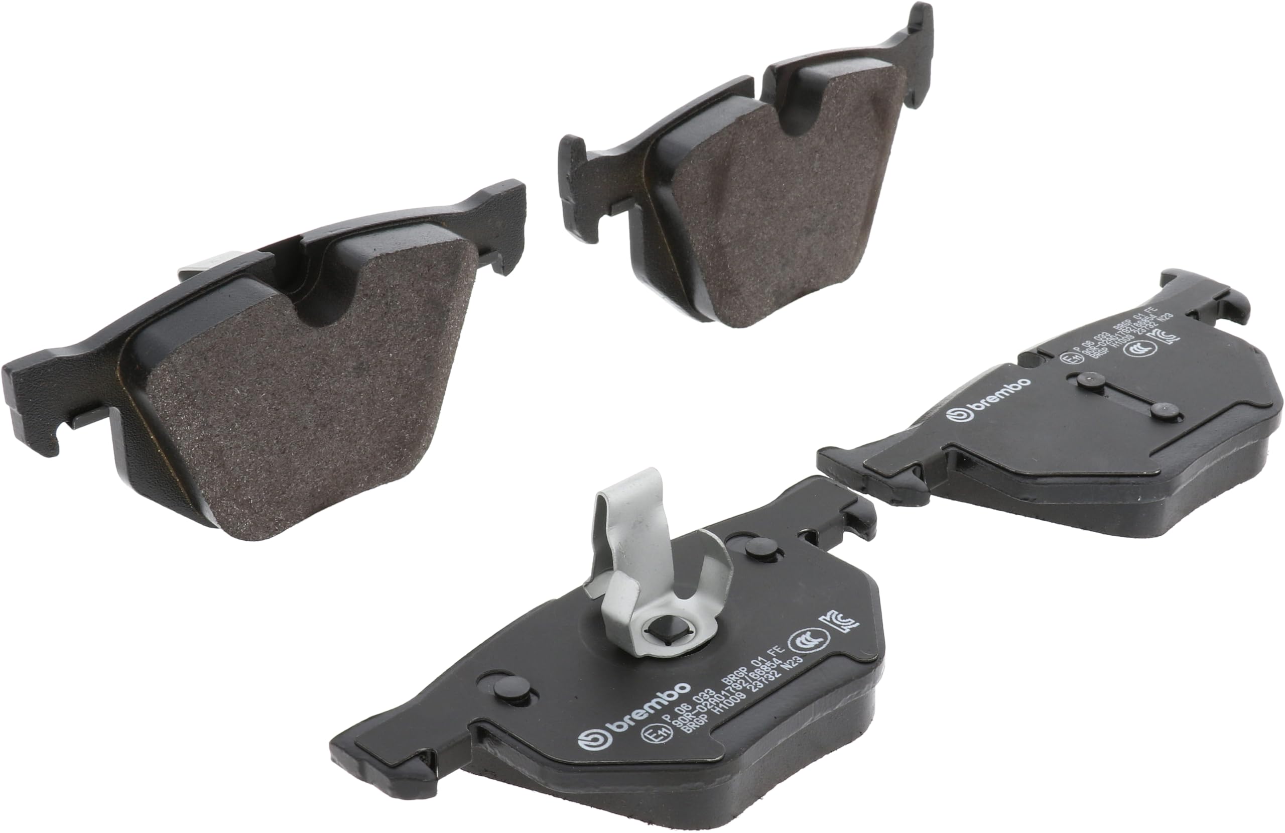 Brembo P06033 Tarcza hamulcowa tylna, zestaw 4 szt