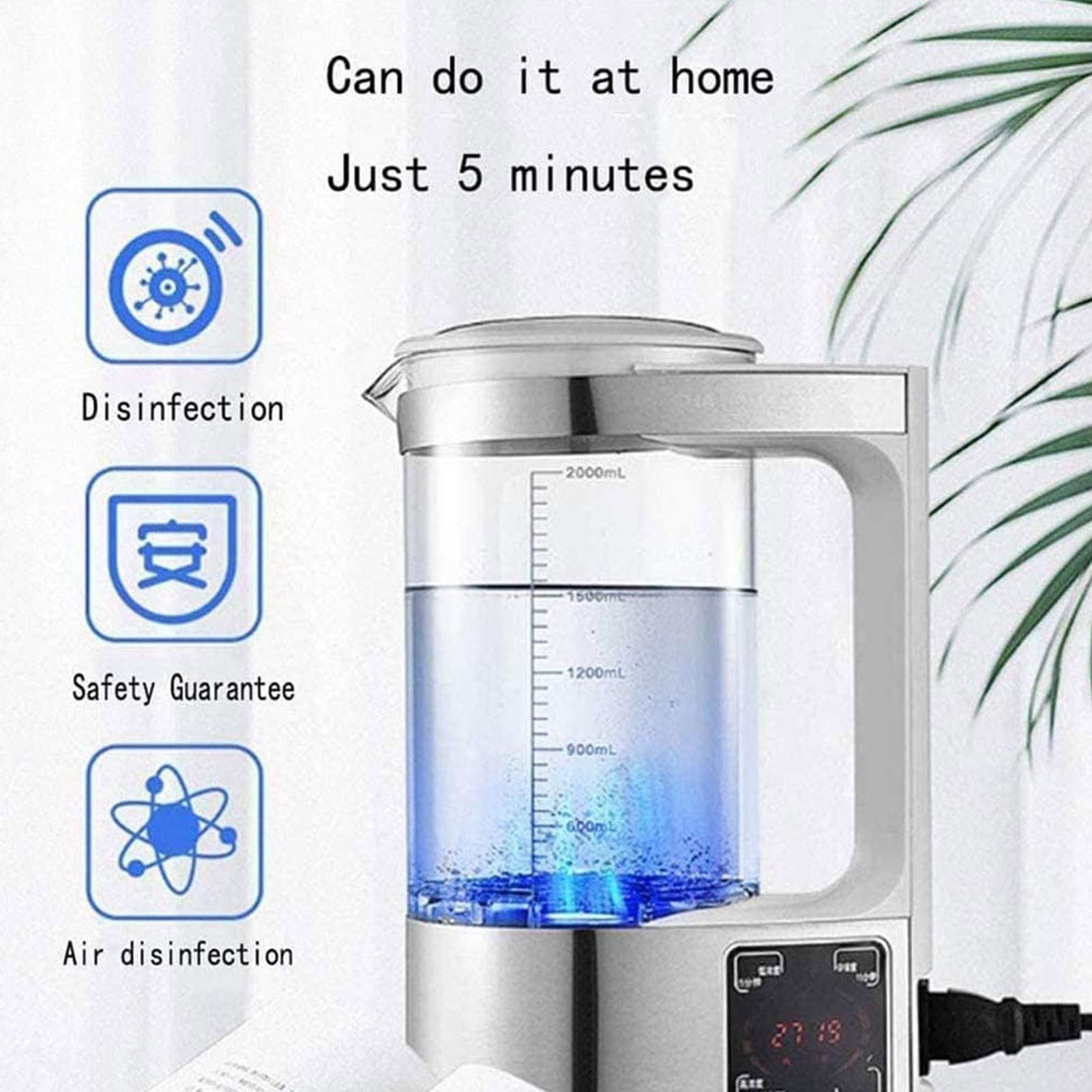 Tragbarer Hypochlorsäure-Generator - Hausreinigungsmittel - for Küchen Bäder Glas Teppiche und mehr