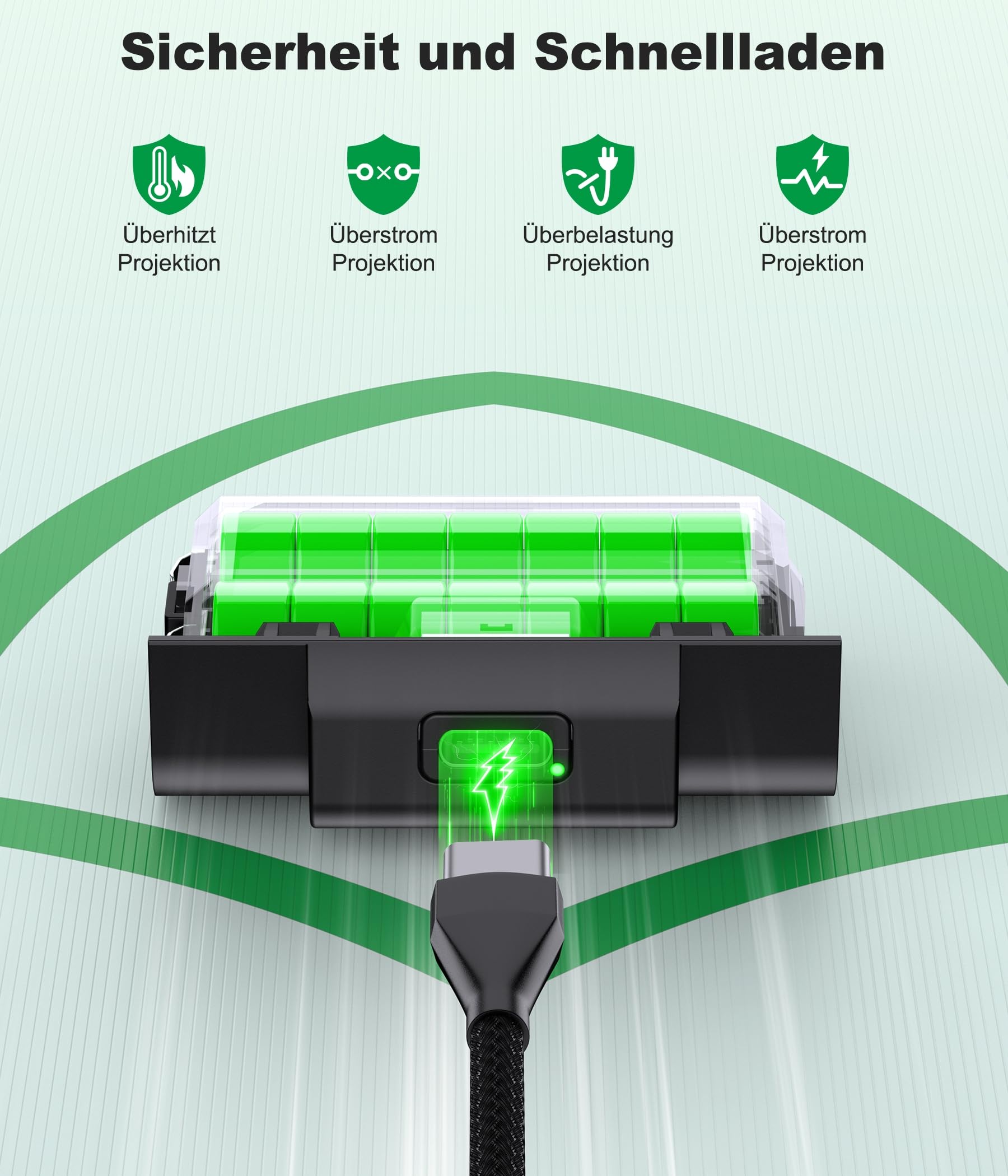 Elegamefy Batteria per controller Xbox Series X/S, batteria ricaricabile per controller Xbox One/One S/One X/Elite