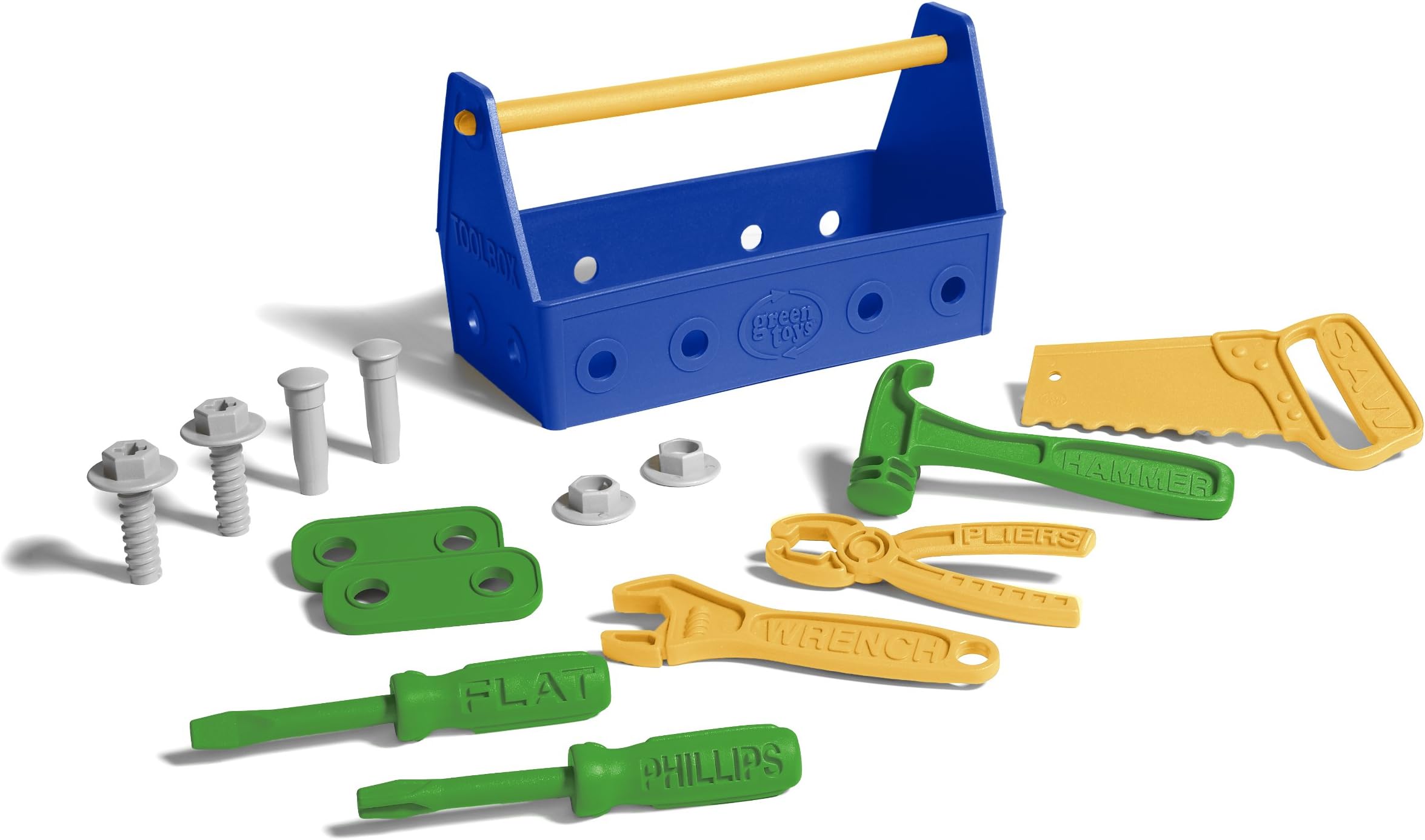Green Toys Tool Set-Blue, Assorted