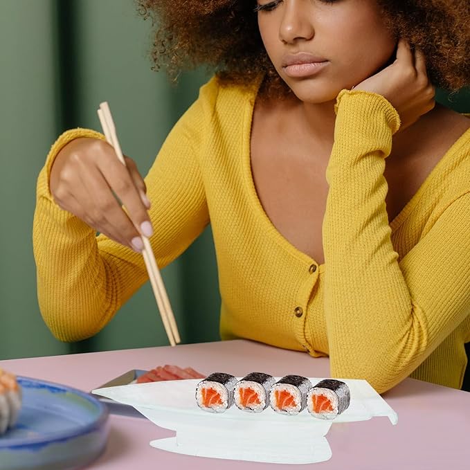 Bandeja para Sushi de Acrílico FRCOLOR 39x19x5cm miniatura 2