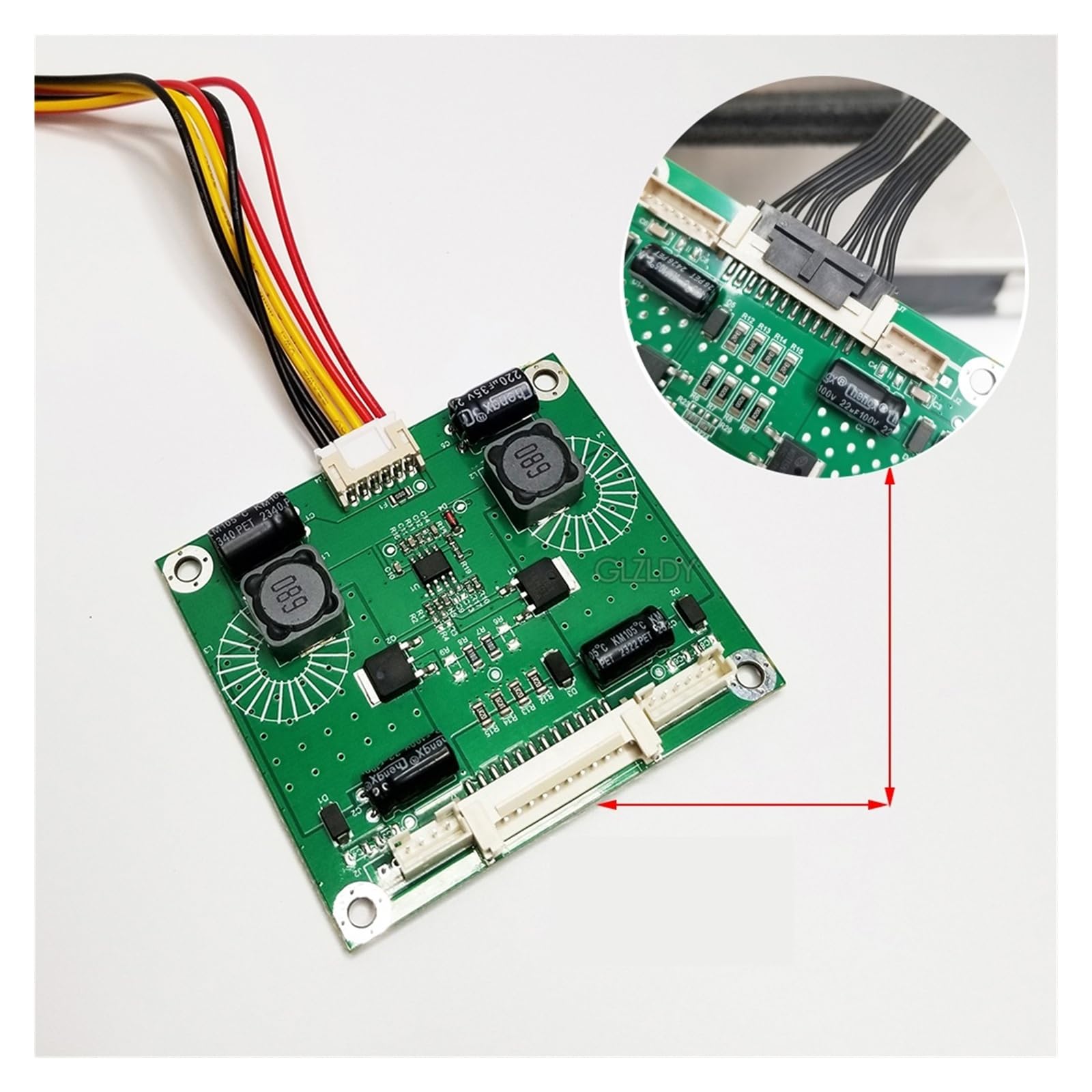 Kit De Carte Contrôleur LM270WQ1-SDC2 Compatible Avec Écran LCD 2560 X 1440 30 Broches LM270WQ1(SD)(A2) À Monter Soi-même, DP + HDMI + USB + Audio(LM270WQ1-SDA2)
