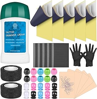 Kit de práctica de tatuaje para la piel, pape...