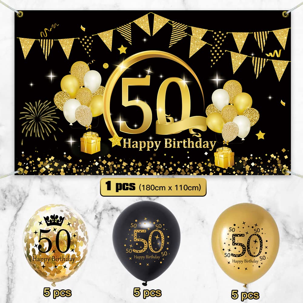Decoration Table Anniversaire 50 Ans Centre De Table Decoration
