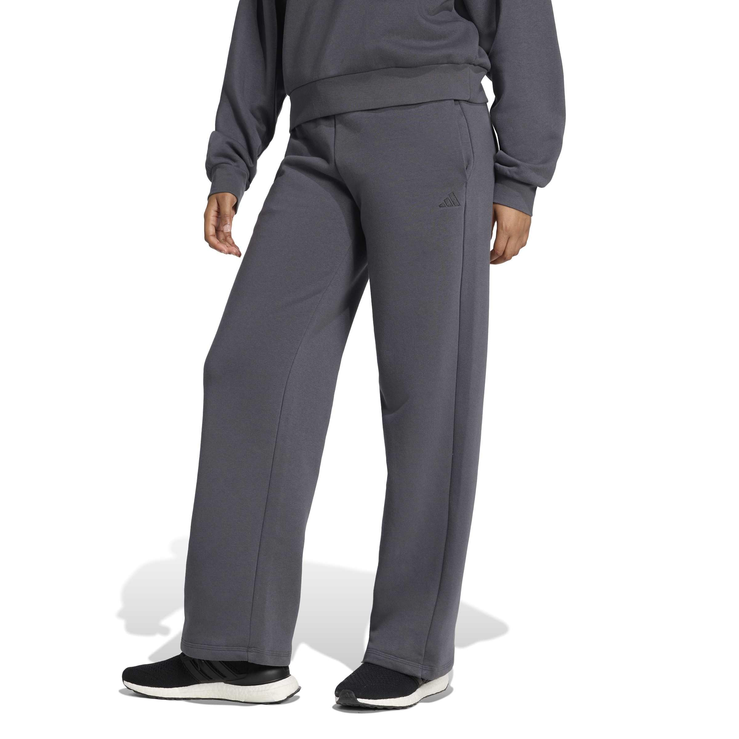 adidas Women's Essentials Small Logo Feelcozy Open Hem Pants