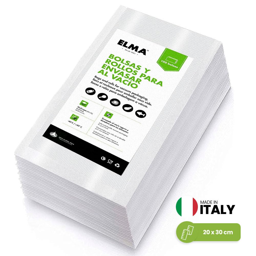 300 Buste Sottovuoto Per Alimenti - 20x30 Cm, 105 Micron, Cottura E Conservazione - Foto 4