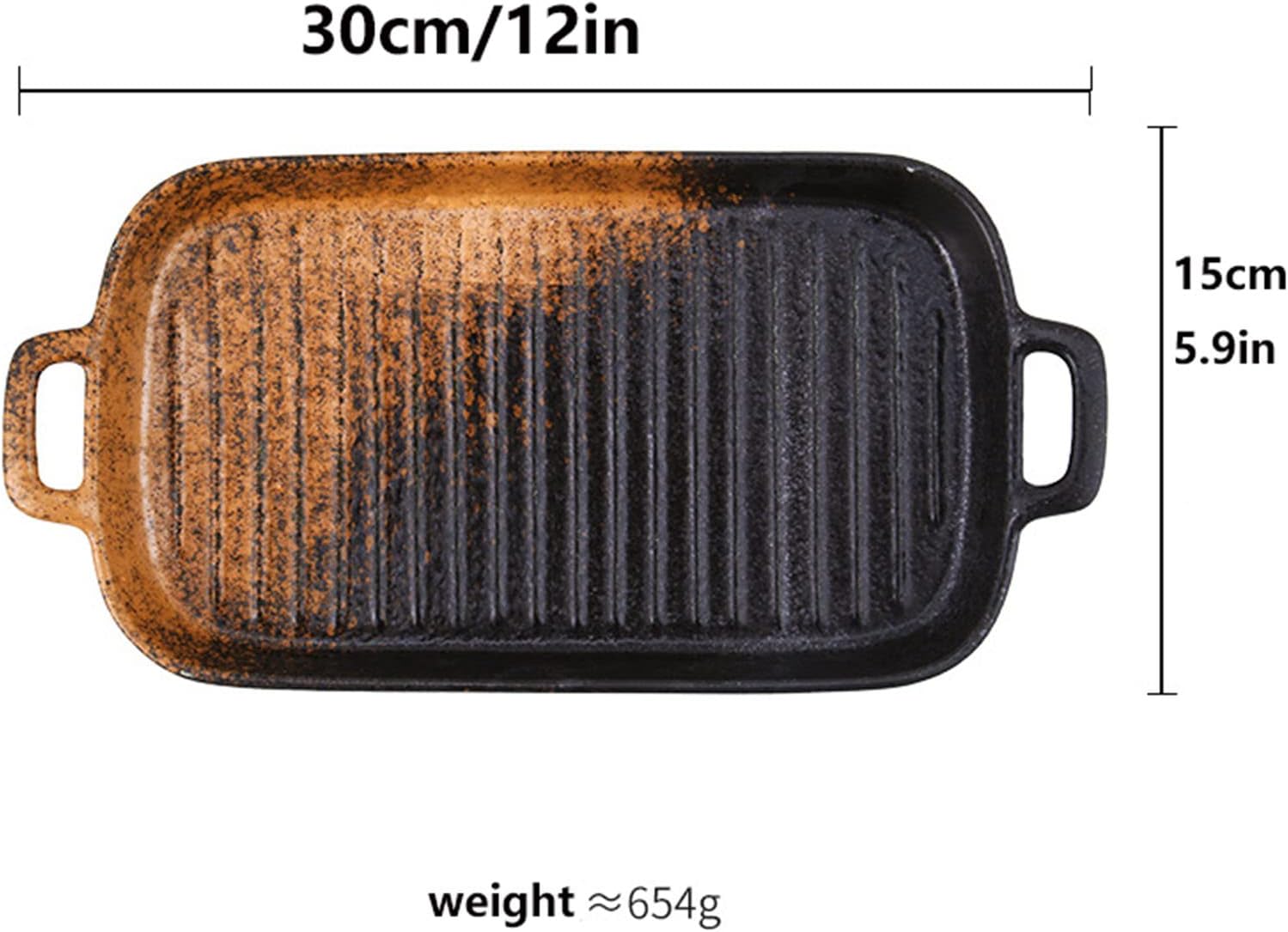 磁器ディープディッシュパイパン長方形2個セット、キュートなケーキディナー用磁器パイプレート、感謝祭とクリスマスディナー用磁器パイベー