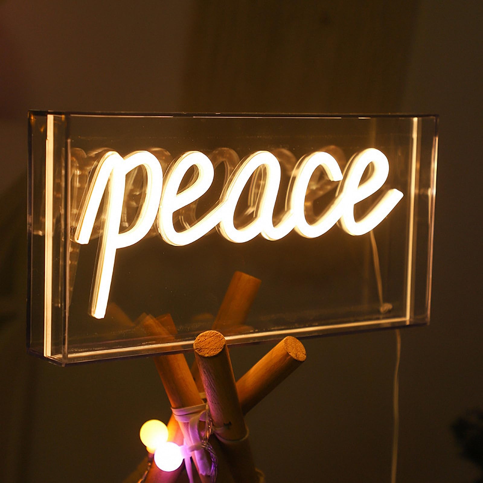 LED Neon Sign Night Light for Party Desk Bedroom Home Birthday Art Decoration with USB