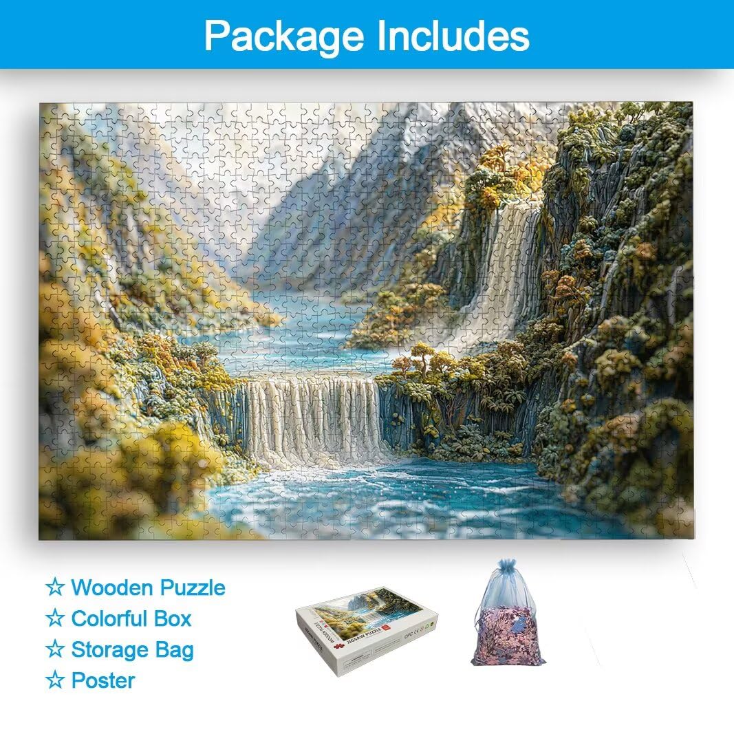 Puzzle 2000 Pièces Adultes, Puzzle 2000 Pieces Automne, Cadeau Femme -2222