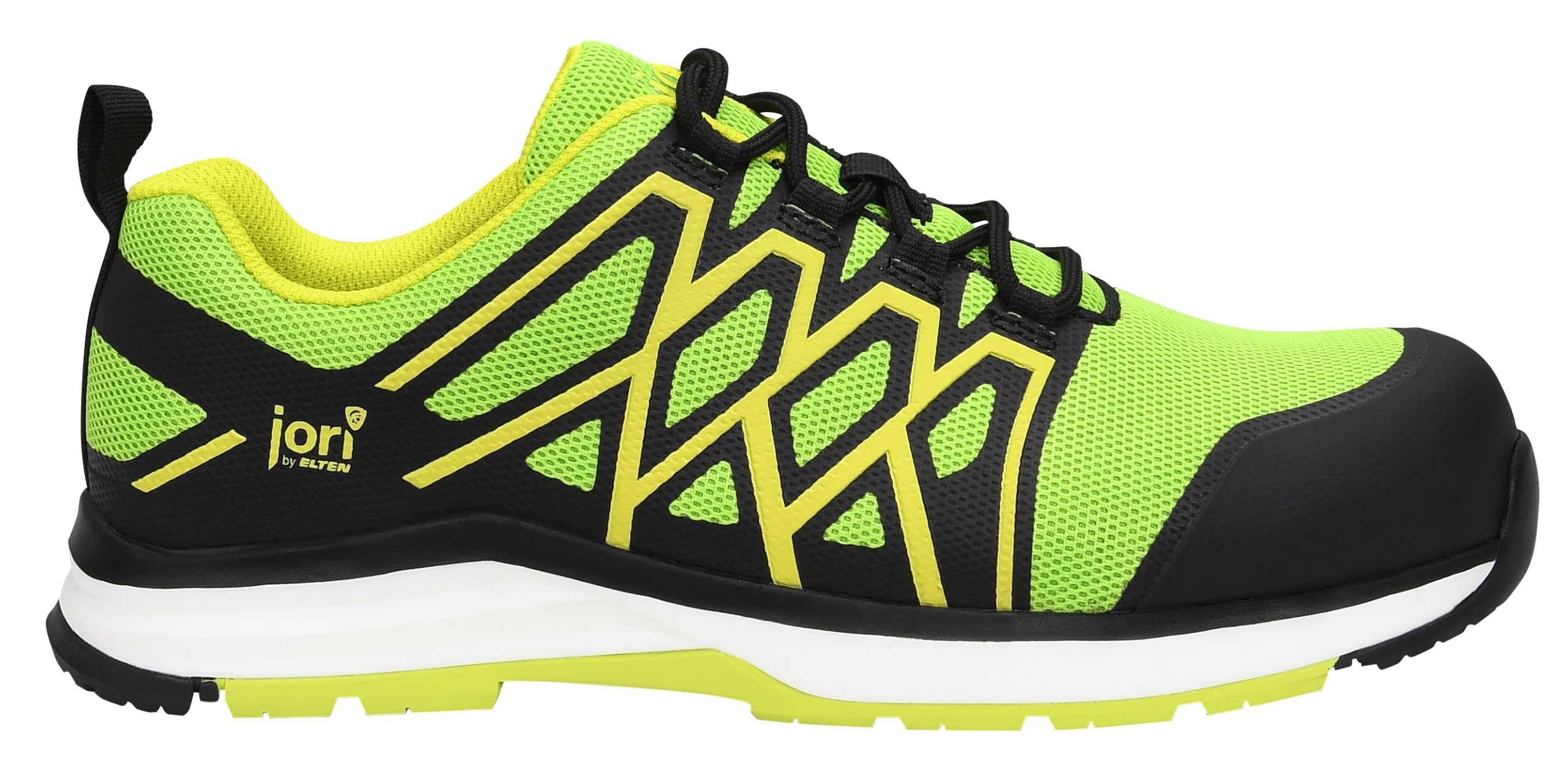 ELTEN jo_Swift Green-Yellow Low ESD S1P | Sicherheitsschuhe für Damen & Herren, Kunststoffkappe, leicht, atmungsaktiv