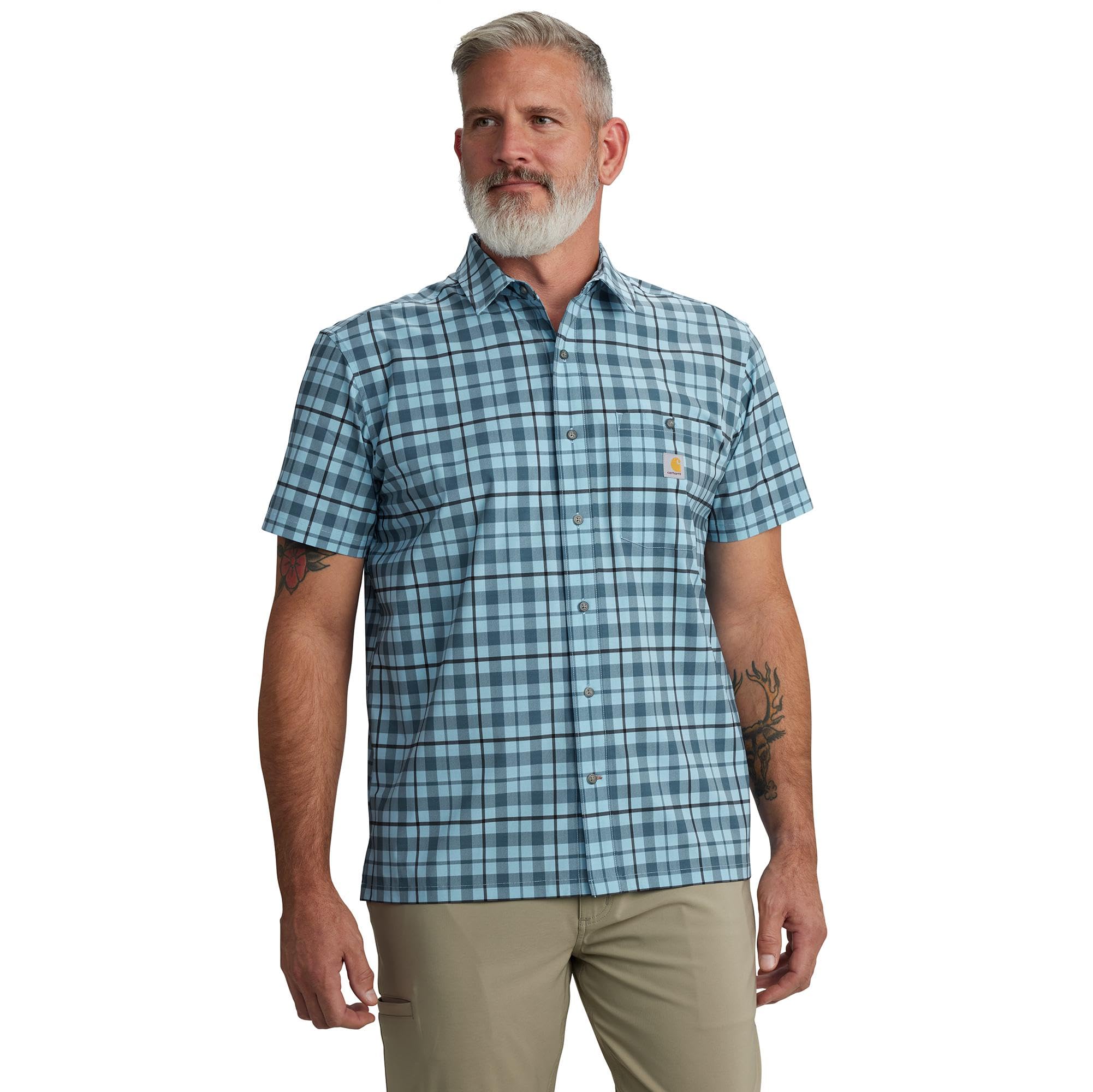 Carhartt Men's 106747 Force Sun Defender™ Relaxed Fit Lightweight Sho