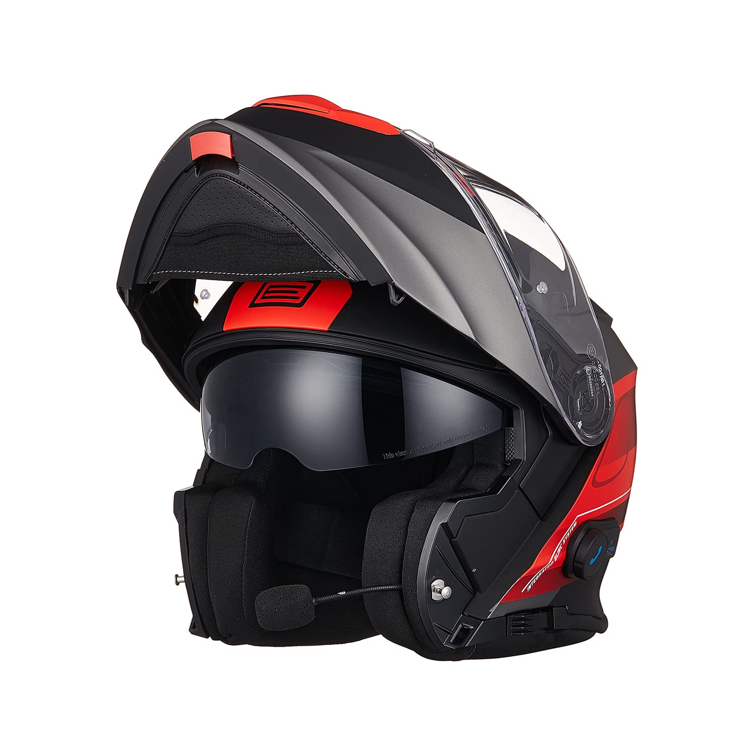 ORIGINE Casco de Motocicleta Modular con Bluetooth Casco de Motocicleta con Esfera de Voz 22-06 Aprobado por ECE
