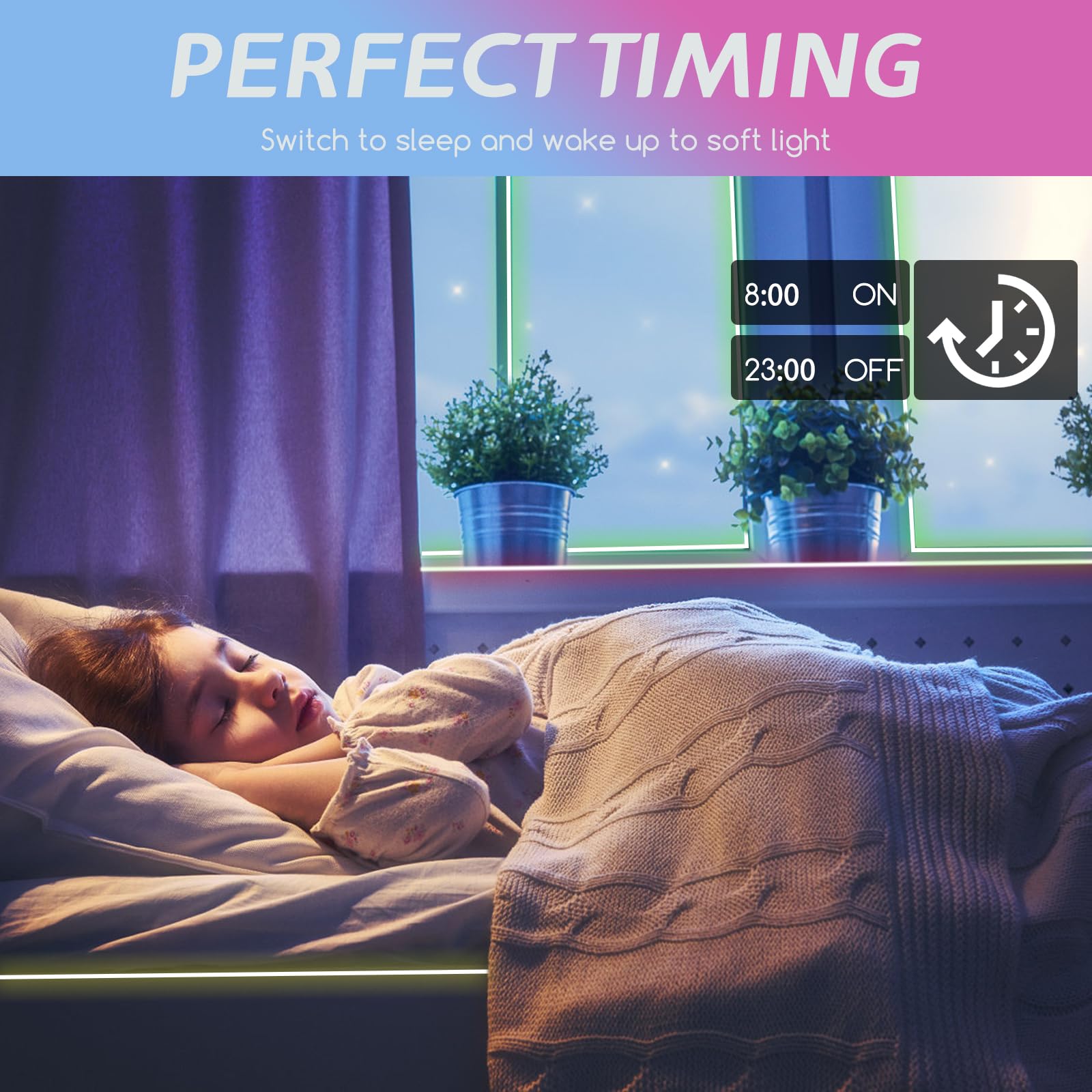 Tenmiro Ruban Led 10m, Led Chambre Bluetooth, Bande Led Contrôlé Par