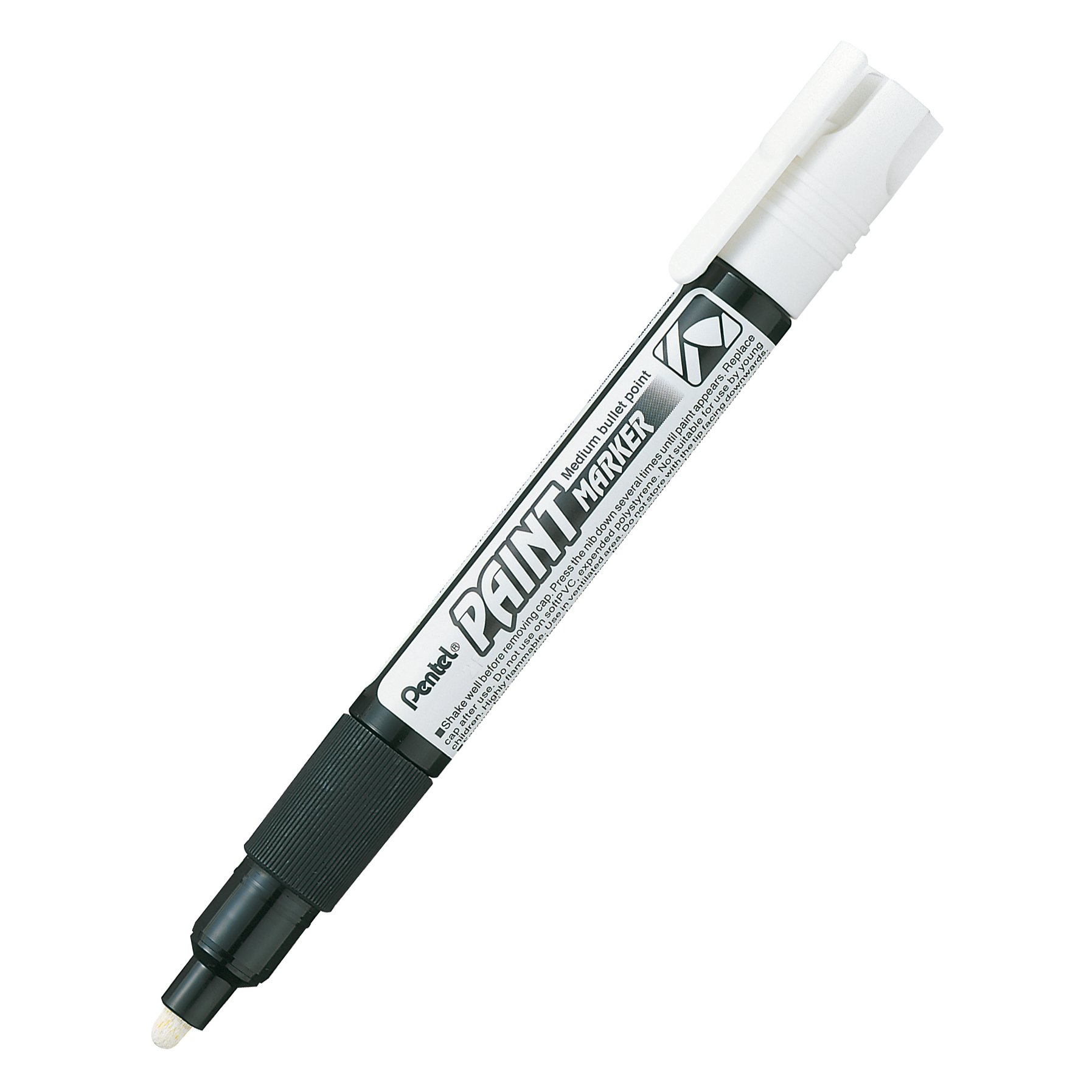 Marqueur permanent paint maker Blanc (12 unités)