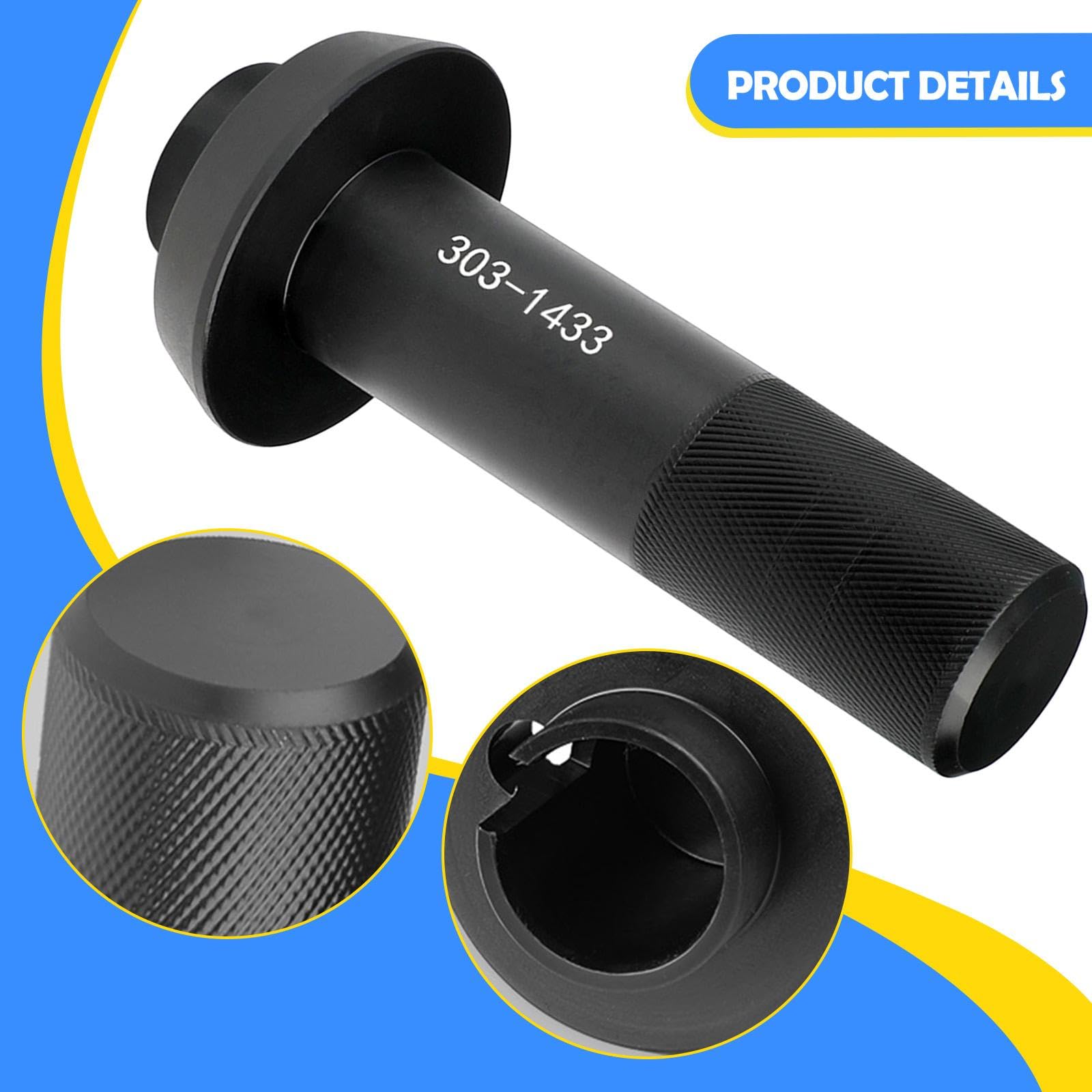 Front Seal Aligner Strumento Montaggio Sigillo Frontale Paraolio Acciaio Funzione Antiscivolo Ricambio Meccanico Adatto per Auto Officina