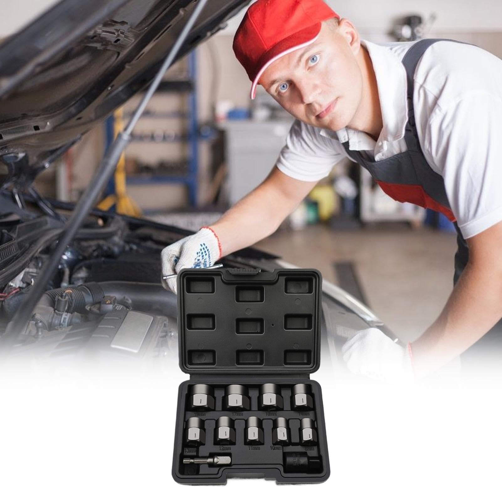 Kit extractor de pernos rotos, brocas manuales para taladro, extractor de pernos y tuercas rotas a prueba de óxido, juego de brocas para extractor de pernos de tubo roscado, tuercas y espárragos, VT