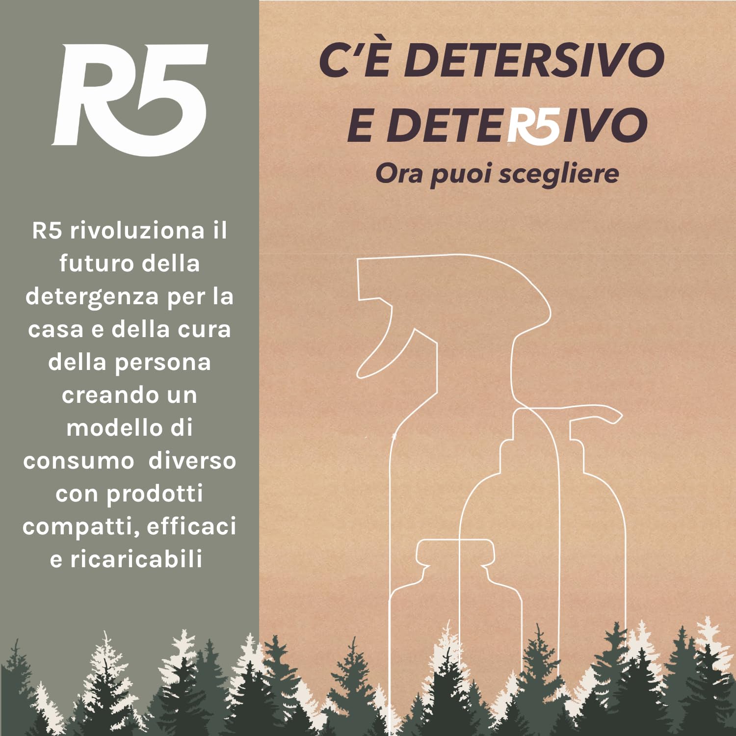 R5, Acide Citrique en Poudre, 1 kg, Détartrant Multi-usages, Détartrant, Produit de Rinçage et Adoucissant, Sans Odeur, Certifié Plastique Négatif, 2 Paquets de 500 g