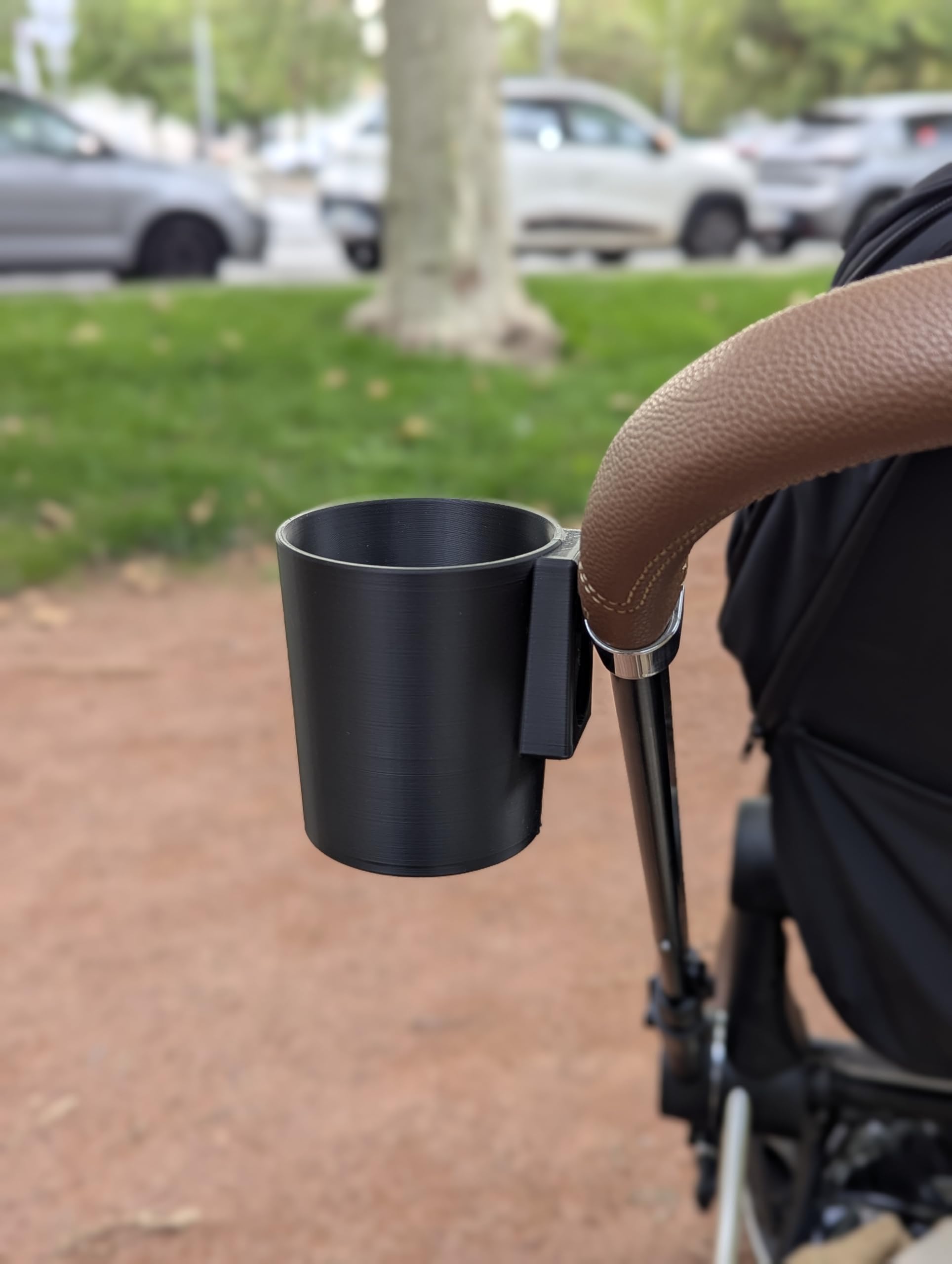 Cybex - Porta bicchiere per passeggino, compatibile con Cybex Priam, Mios, Coya, Balios, Talos, Gazelle S, Eezy S-Line, Beezy, Melio - Porta Biberon/Porta Bottiglia