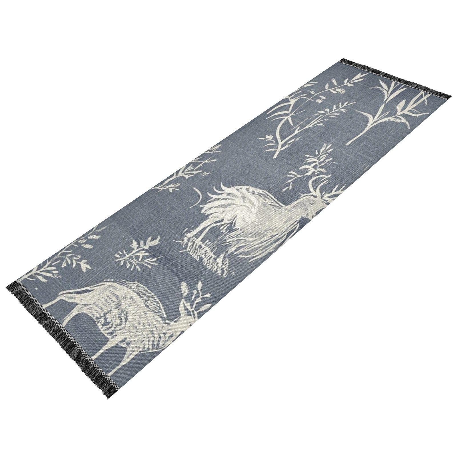 Tapis de couloir antidérapant lavable pour protéger le sol de cuisine