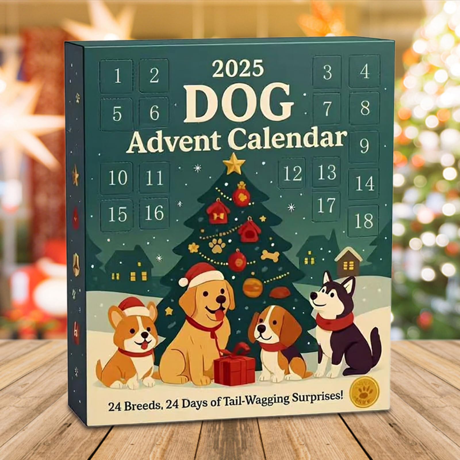 Calendario Dell'Avvento 2025 Per Adulti - 24 Orsetti Con Frasi Irriverenti | Decorazione Natalizia Umoristica