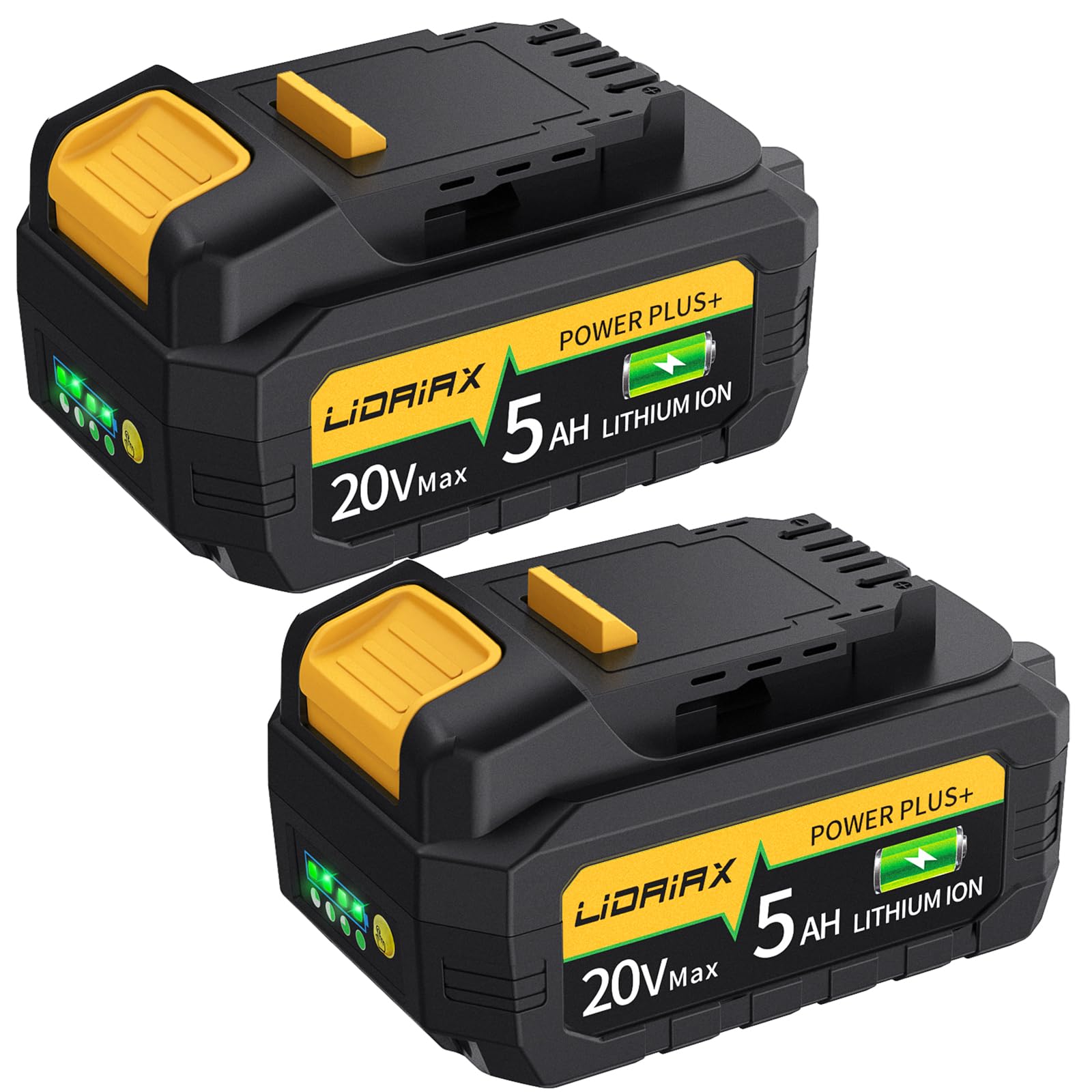 True Capacity 5.0Ah 2-Pack Battery