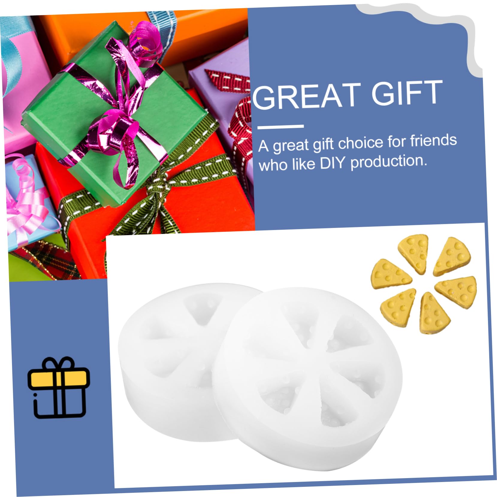 Artibetter 6 Series Molde De Silicona para Tartas Y Chocolates para DIY para Dulces Y Fondant Material De Silicona De Alimenticio para Hornear Y Manualidades 2 Piezas X 6