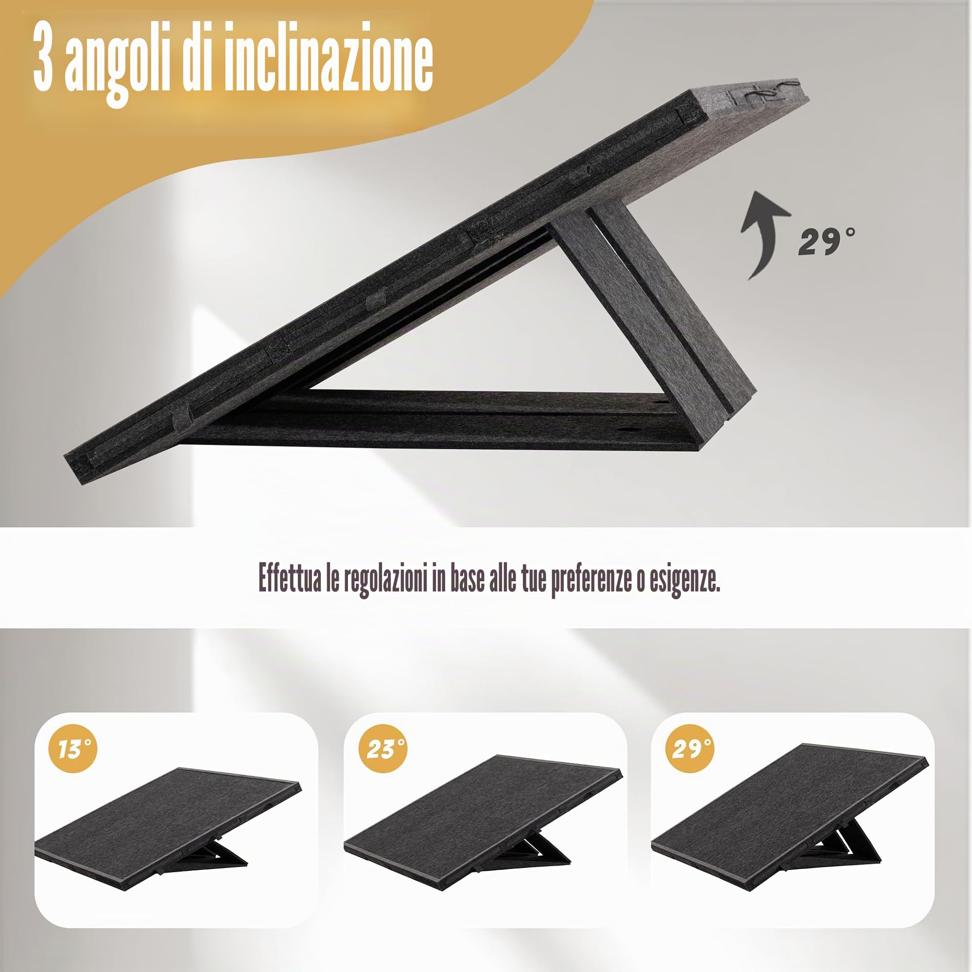 Lavievert Tavola puzzle inclinabile da 2000 pezzi, con 8 cassetti colorati, in feltro leggero e regolabile, con supporto e copertura, tavolo pieghevole e portatile con spazio per adulti