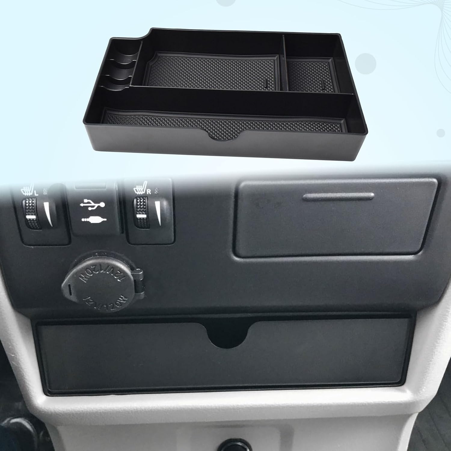 Console Drawer Tray for Toyota Sienna 2015-2019 2020 Interior Accessories