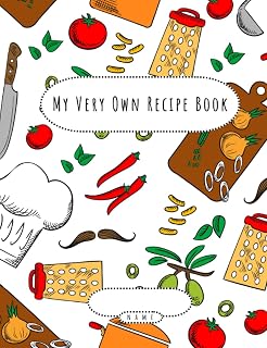 Your Very Own Recipe Book I Blank Template I 100 Pages I Included Measurement Conversion Sheets: Write On Paper I Space Saving Size I 7.5” x 10”