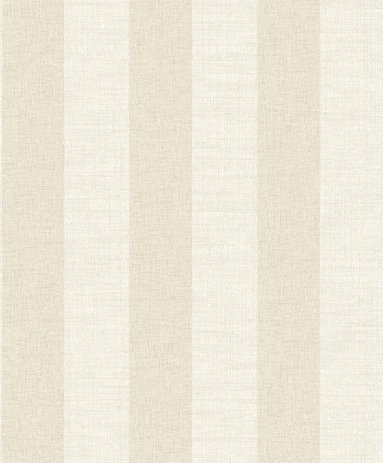 Grandeco - Wallpaper - Wide Stripe - Beige - Textured