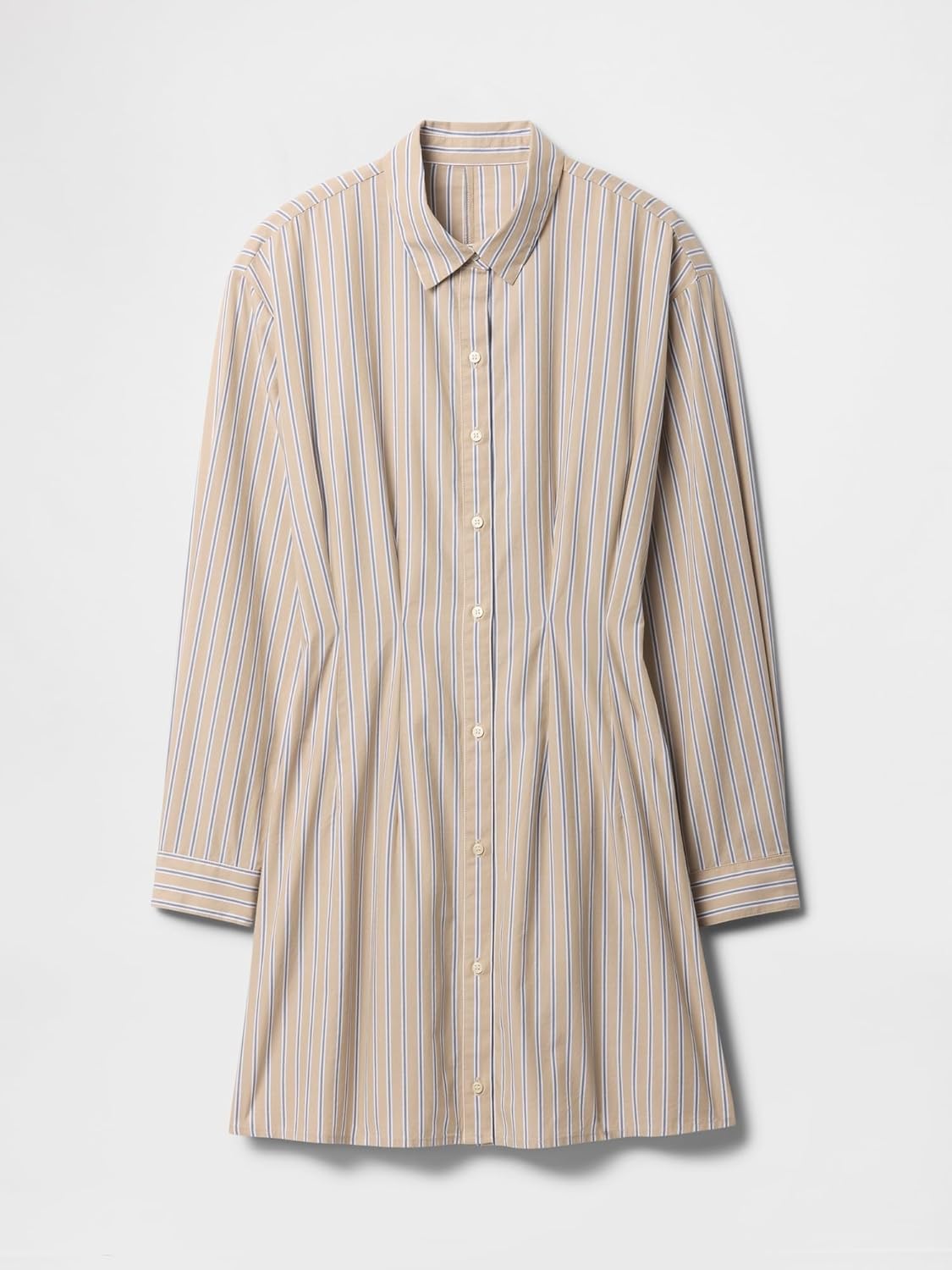 Gap Womens Fit and Flare Mini Shirtdress - Image 6