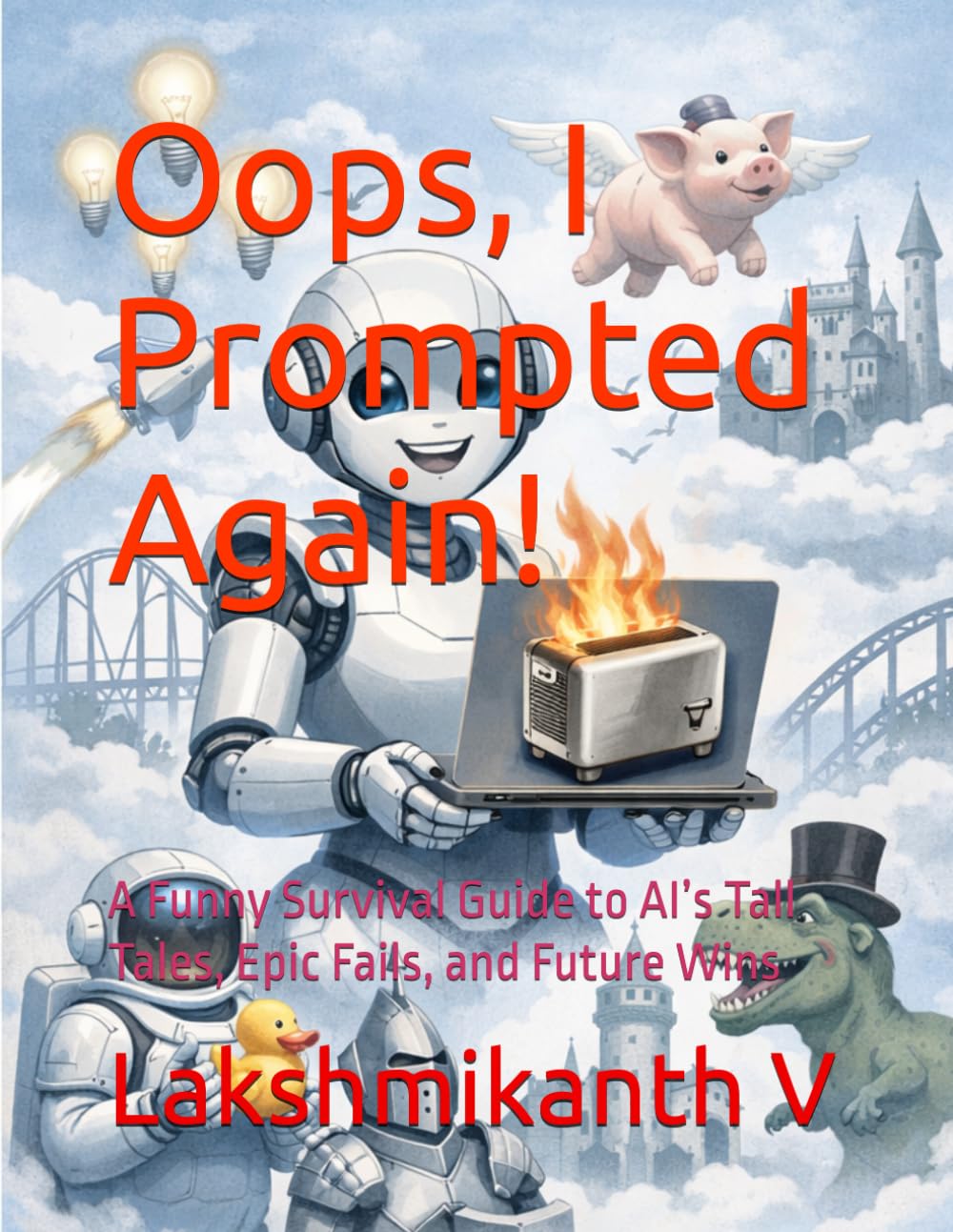Oops, I Prompted Again!: A Funny Survival Guide to AI’s Tall Tales, Epic Fails, and Future Wins