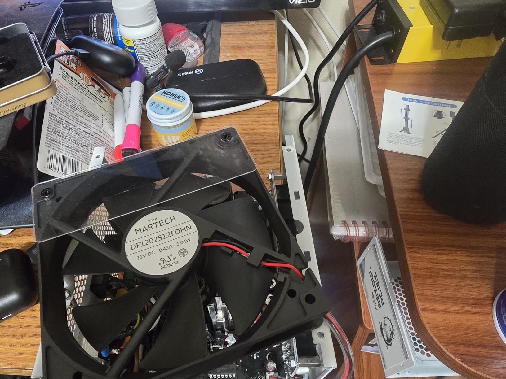 MSI MAG A750GL installed in gaming PC
